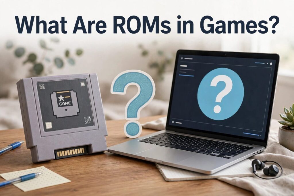 What are ROMs in games guide